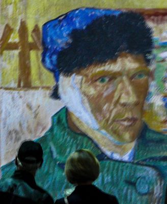 <br>Ed Taje<br> September 2023<br>VanGogh self Portrair