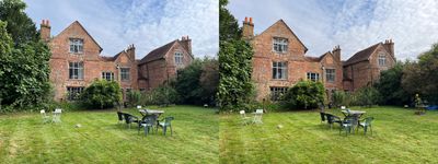 Old Manor House, Shepperton - Stereoscope