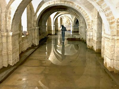 Winchester Cathedral Flooded Catacomb