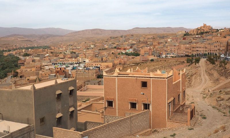 A passing town