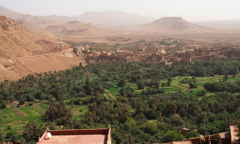 Todra River valley