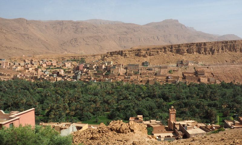 Todra River valley