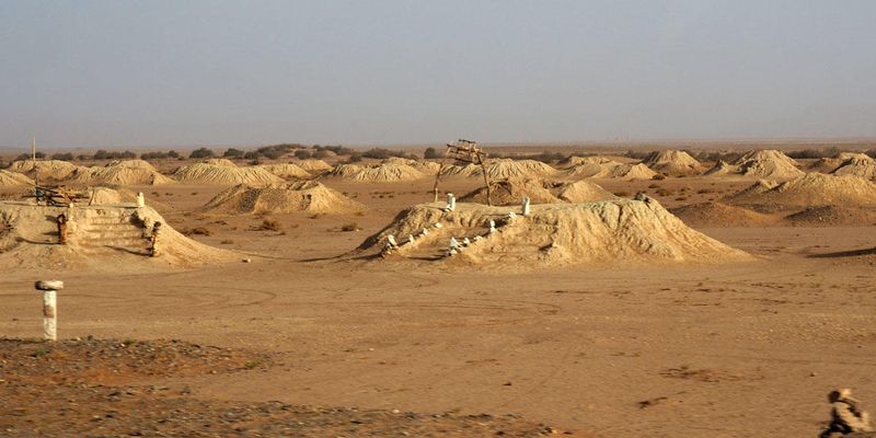 Ancient water wells