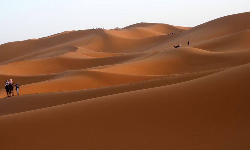 Visiting the Sahara Desert, Morocco