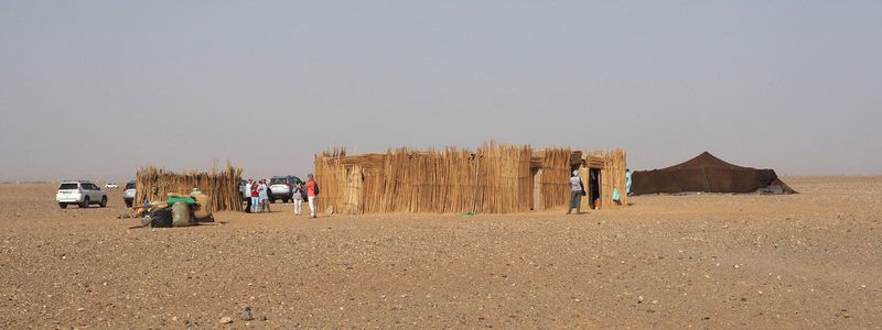 The berber home and welcoming tent
