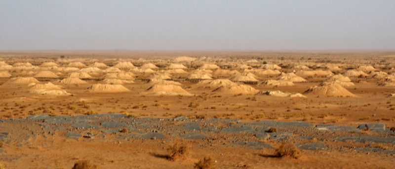 Ancient water wells