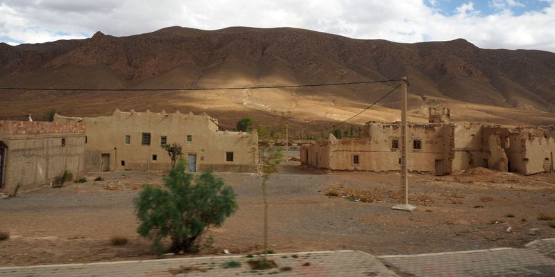 Adobe homes - Ziz River Valley