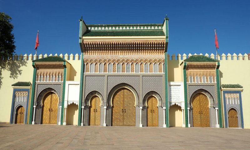 Gates to the Royal Palace in Fez