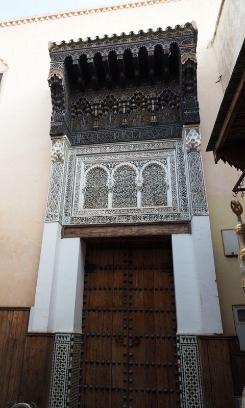 In the medina in Fes