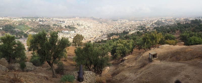 Panorama - Fes, as seen from the Borj Sud