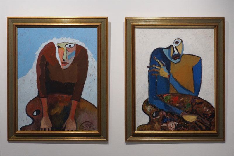 In the Mohamed VI Museum of Modern and Contemporary Art