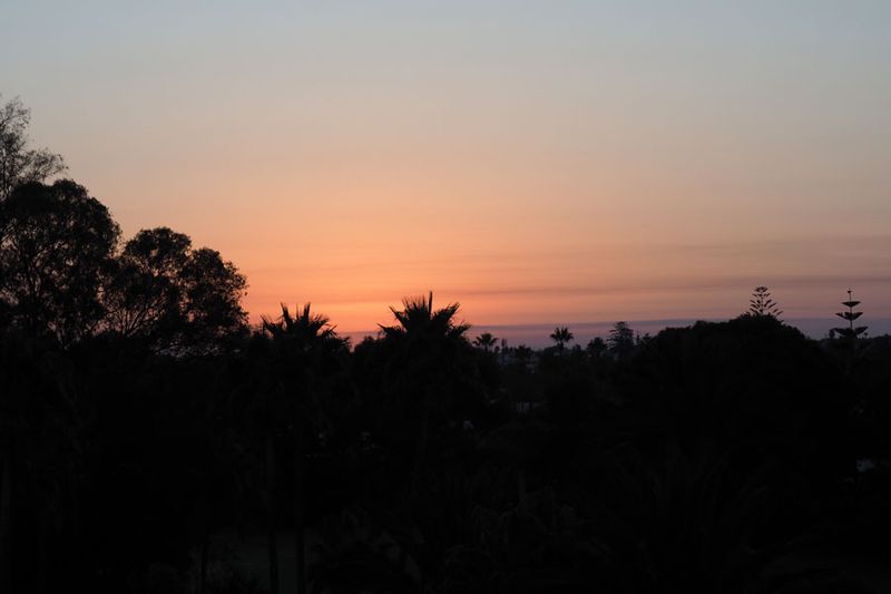 First sunrise in Morocco