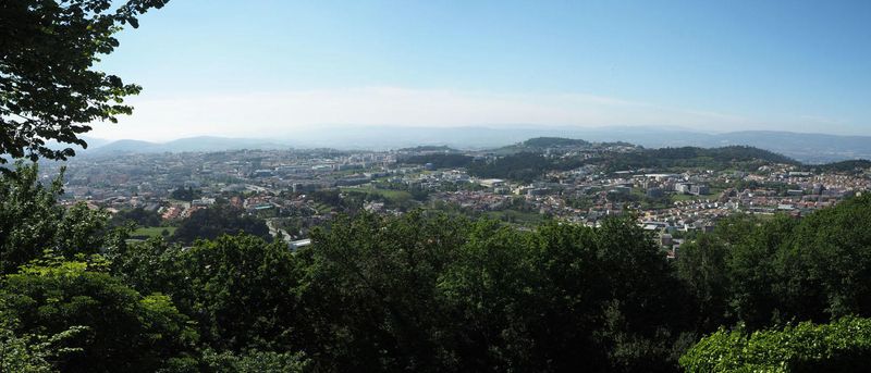 A view from the Sanctuario de Bom Jesus do Monto