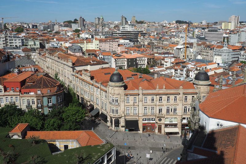 A view of Porto from the Clerigos Towef