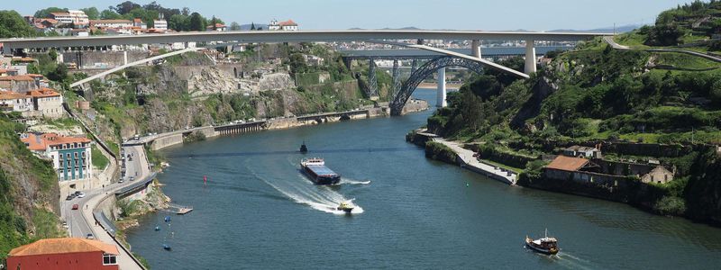 Douro River from Ponte Dom Luis 1