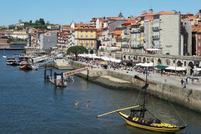 The Ribeira in Porto
