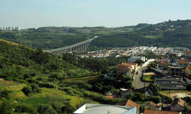 Outskirts of Lisbon during the drive back