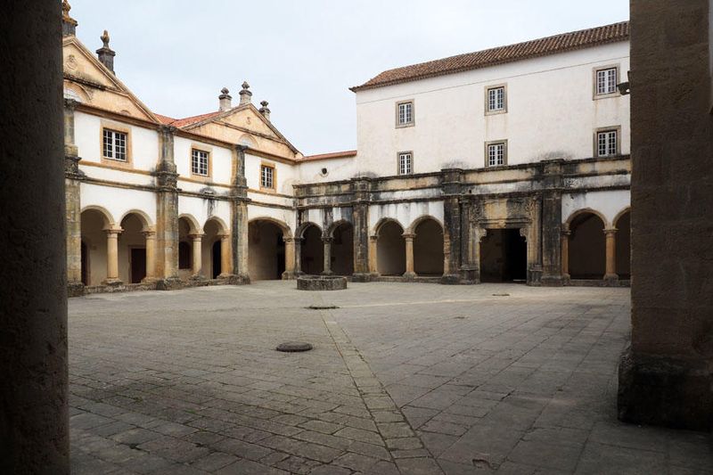 A cloister at the Convento de Cristo