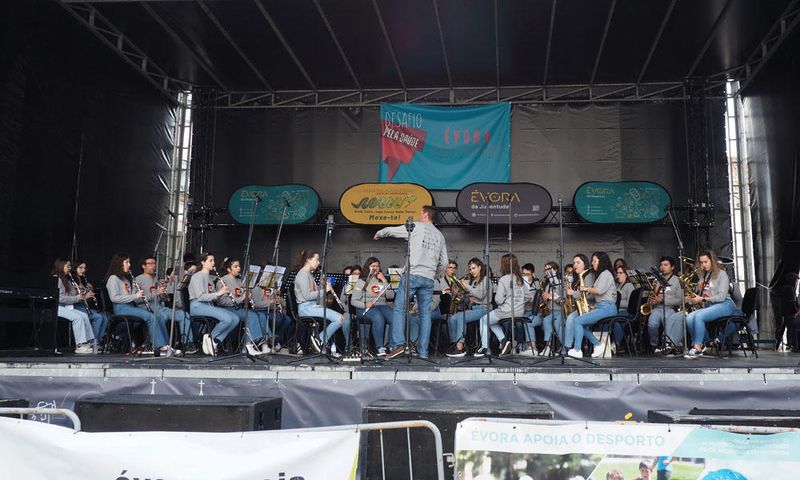 Performance by a youth orchestra