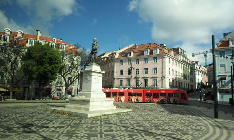 A square in Lisbon