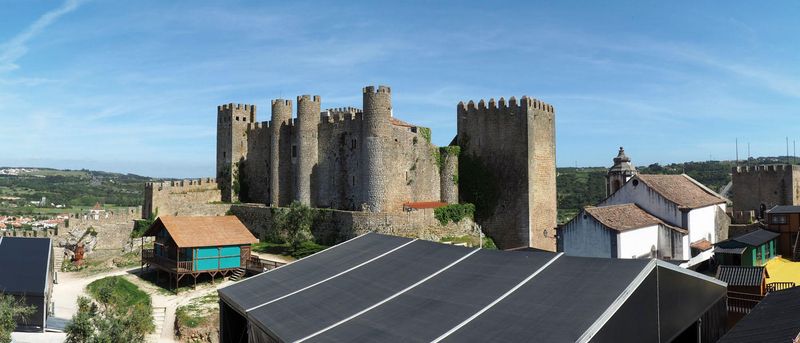 Panorama - Section of Castelo de Obidos