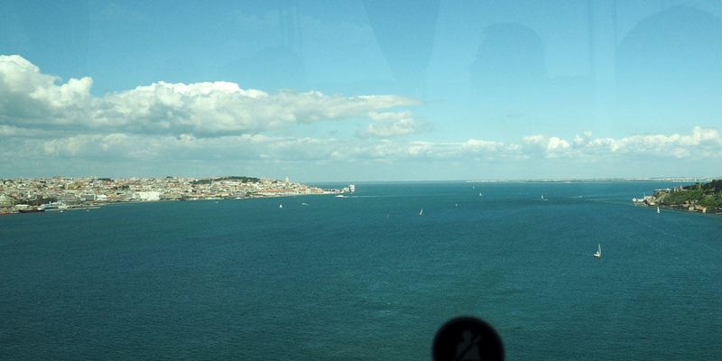 Crossing the Tagus river