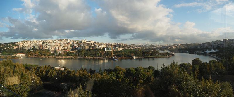 Panorama view of the Golden Horn
