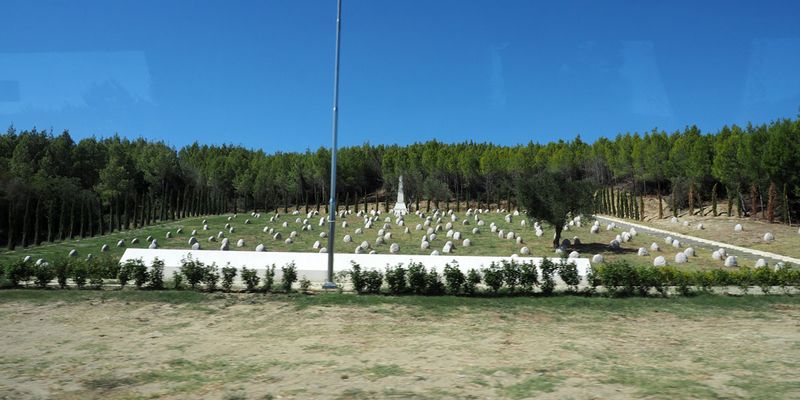 A cemetary for Turkish soldiers