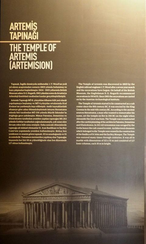 About the temple of Artemis - Ephesus Museum