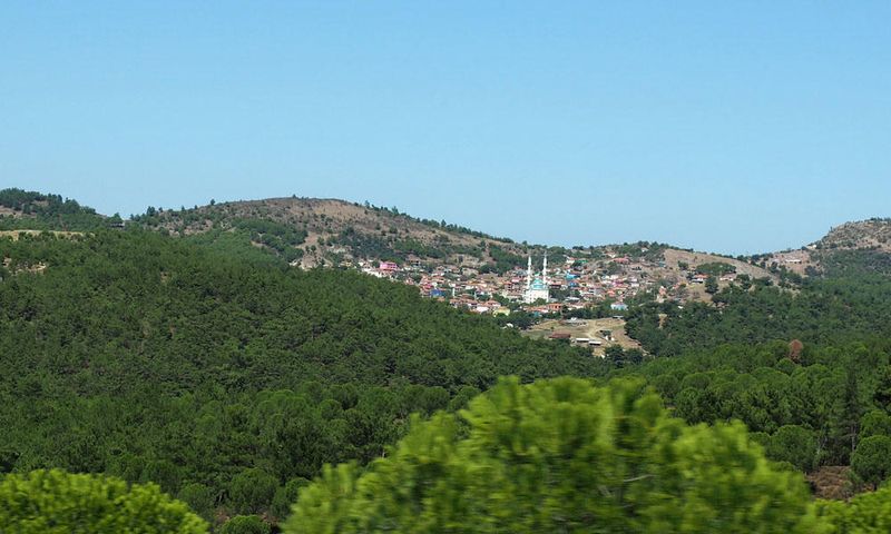 Village in the hills