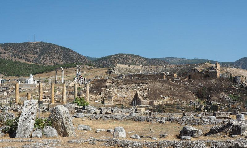 The amphiteater of Hierapolis