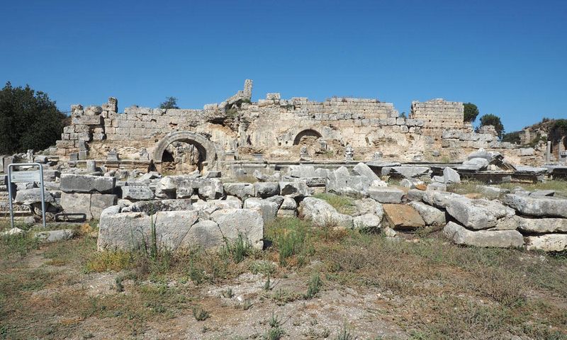 Ruins of The Nymphaeum of Septimus Severus