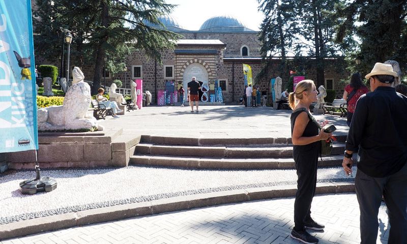 Outside The Museum of Anatolyan Civilizations