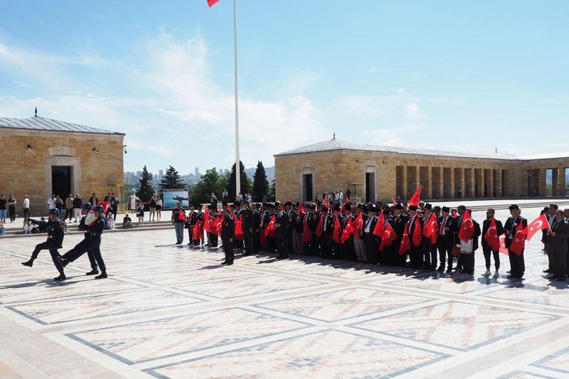 Ceremony for veterans at the Anitkabir