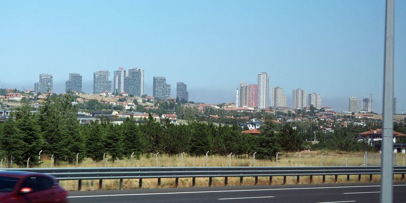 Approaching Ankara