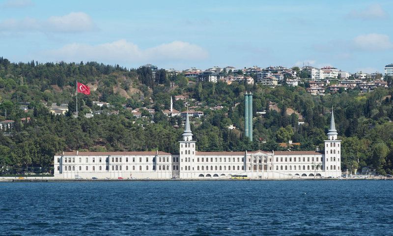 Kuleli Military High School from the Bosporus
