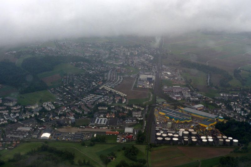Departing Zurich