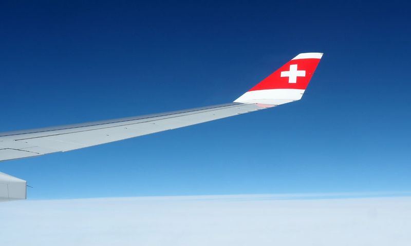 In the air