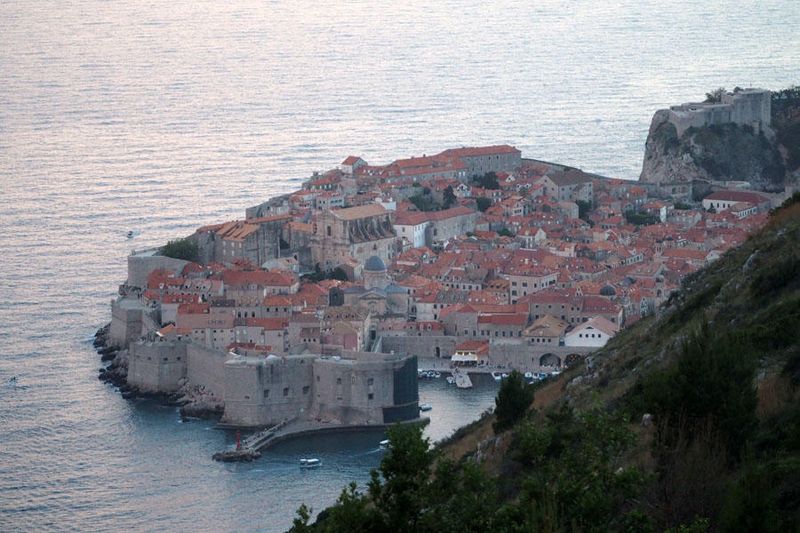 Old Town from the location of the restaurant