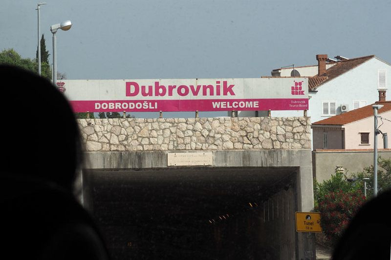 Approach to Old Town Dubrovnik