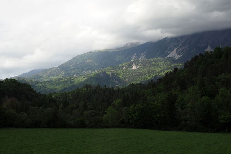 On the way from Ljubljana to Bled