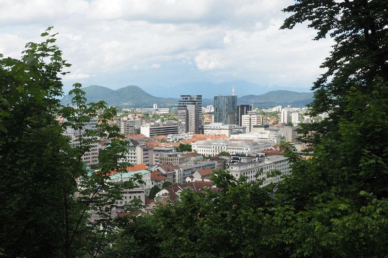 View from Ljubljana Castle