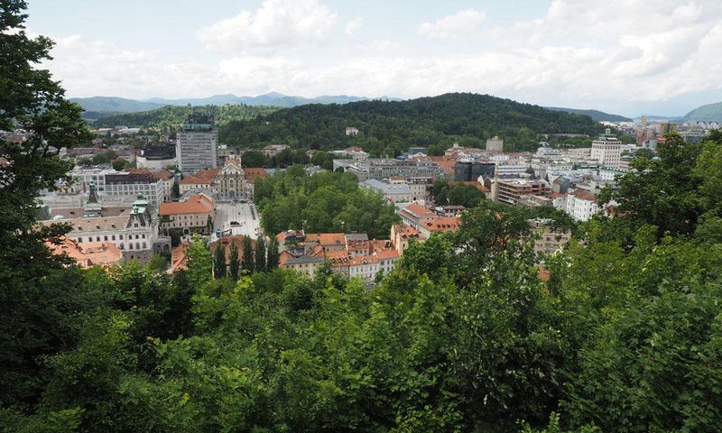 A vew from Ljubljana Castle
