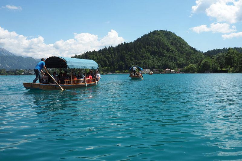 On Lake Bled