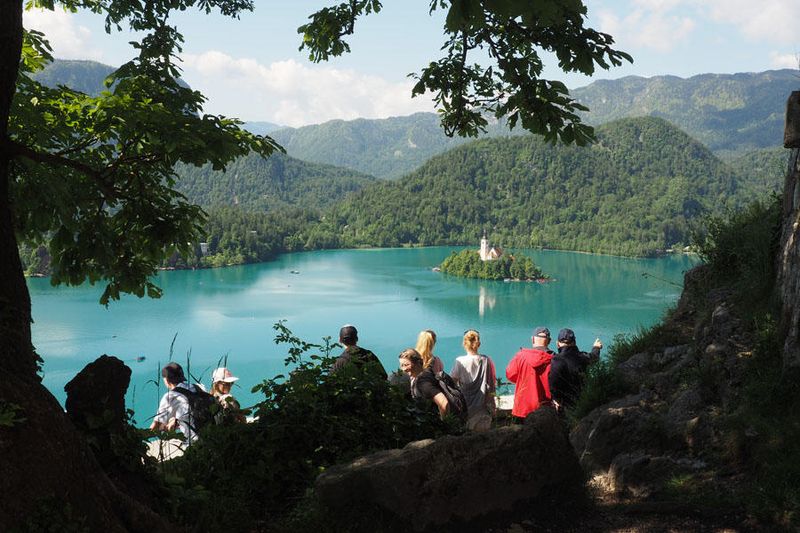 Bled Lake from the Castle