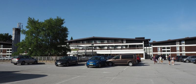 Leaving our hotel in Plitvice National Park