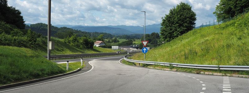 On the way to Ljubljana