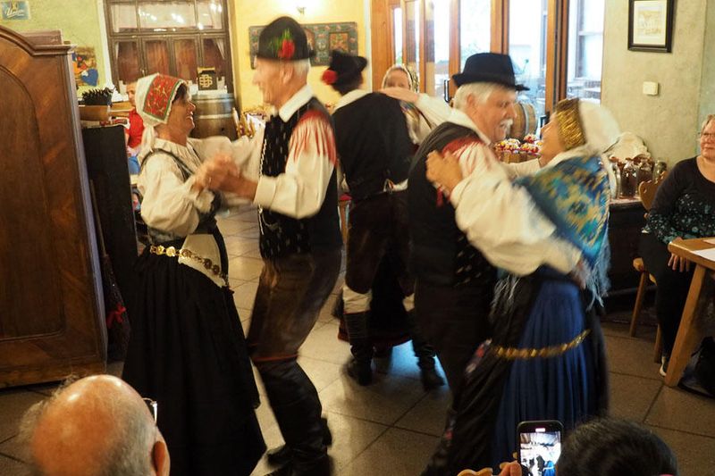 Dancing at the Gostilna Lectar Restaurant