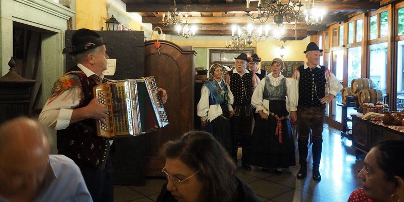 The entertainers at Gostilna Lectar Restaurant