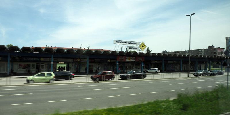 The bus station in Karlovac